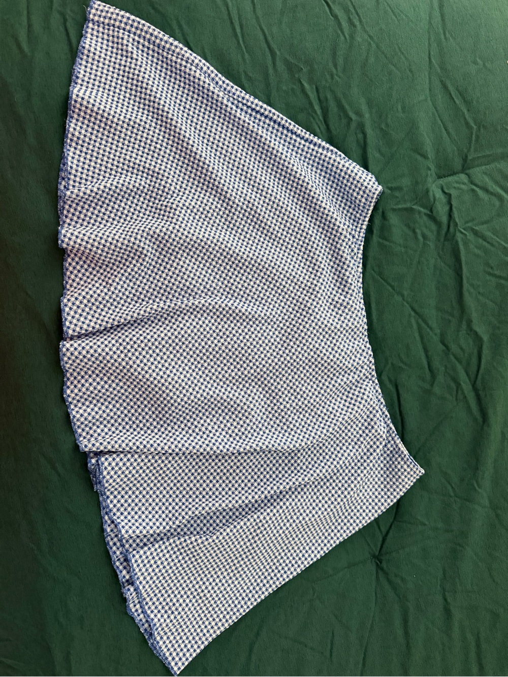 wild fable Blue and White Check skirt